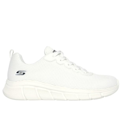 Skechers Two Tone Knit Lace Up Sneaker Runners dama