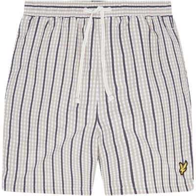 Lyle and Scott Gngm Swm Shrt Sn99