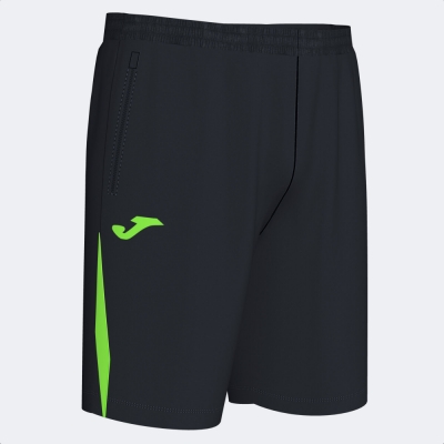 Pantalon scurt Championship Vii Black Fluor Green Joma