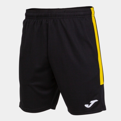 Pantalon scurt Eco Championship Black Yellow Joma