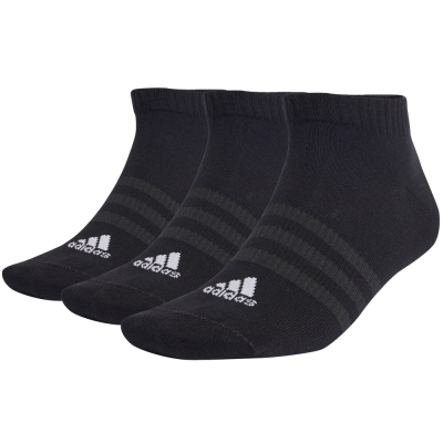 Soseta Adidas Thin and Light Sportswear Low-Cut 3 Pairs black IC1336