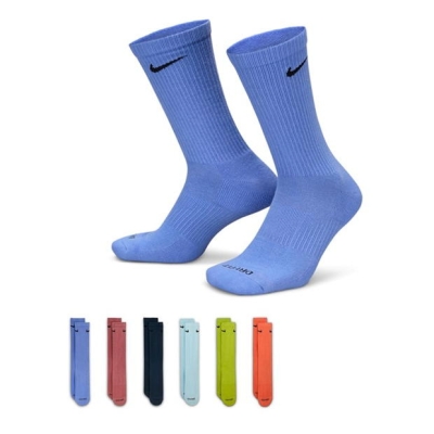 Soseta Nike Everyday Cushioned Training Crew (6 Pairs)