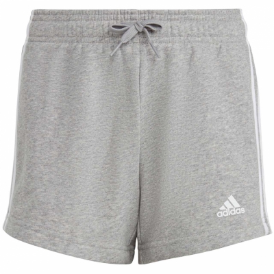 Spodenki dla dzieci adidas Essentials 3-Stripes szare IC3632