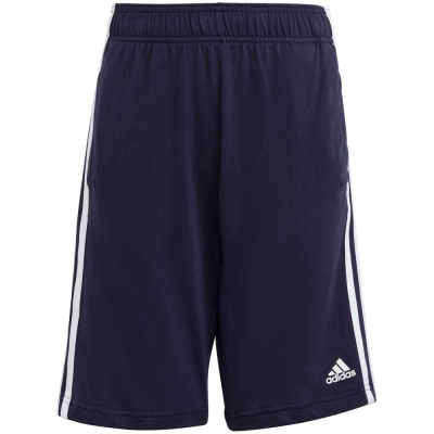 Spodenki dla dzieci adidas Essentials 3-Stripes Knit granatowe HY4717