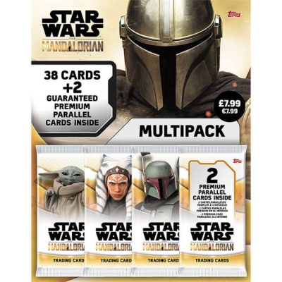 Star Wars Mandalorian Trading Card Packets Multipack