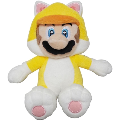 Super Mario Cat Mario - Small Plush