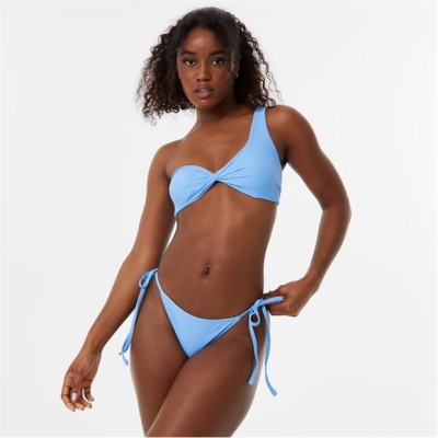 Jack Wills Asymmetric Twist Front Bikini Top