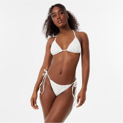 Jack Wills Shirred Triangle Bikini Top