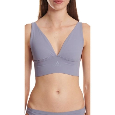 adidas Active Seamless Micro Stretch Long Line Plunge Bra