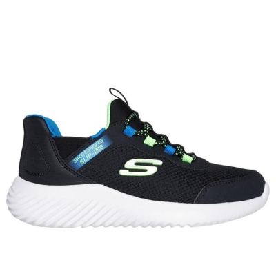 Pantof sport Skechers Bounder - Brisk-Burst Slip On baietel