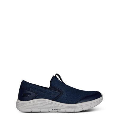 Pantof sport Skechers Canvas Arch Fit Slip On barbat