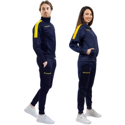 Trening Treninguri Givova Revolution navy blue and yellow TR033 0407