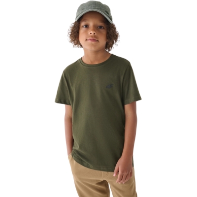 Camasa Boy's T- 4F M1626 khaki 4FJWMM00TTSHM1626 43S