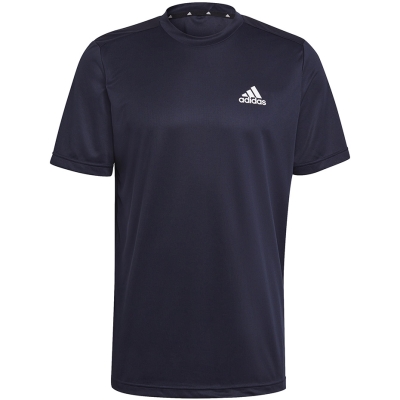 Camasa Men's Adidas Aeroready Designed To Move Sport T- navy blue GM2097