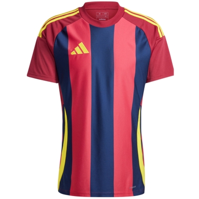 Camasa adidas Striped 24 Jersey Burgundy-Navy Blue Men's T- IW2149