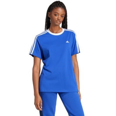 Tricou Camasa 's adidas Essentials 3-Stripes blue T- IY1701 dama