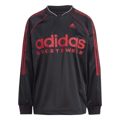 Camasa adidas Jacquard Long-Sleeve Top Jersey T- dama