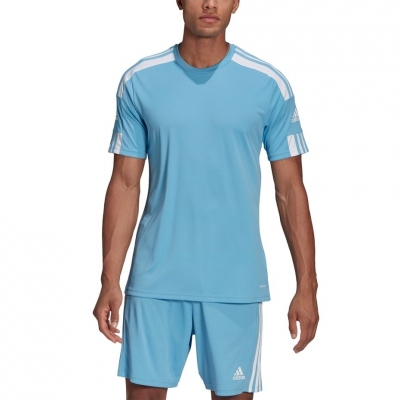 Koszulka męska adidas Squadra 21 Jersey Maneca Scurta niebieska GN6726