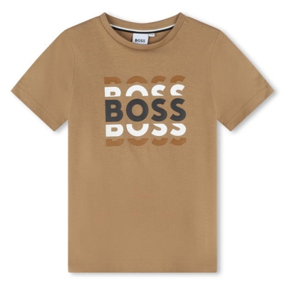 Camasa Boss 3D Logo Cotton T- copil