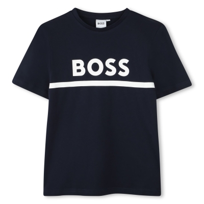 Camasa Boss Large Logo T- copil baietel