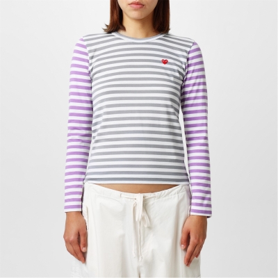 Camasa COMME DES GARCONS PLAY Dual Stripe T