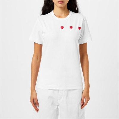 Camasa COMME DES GARCONS PLAY Horizontal Heart T-