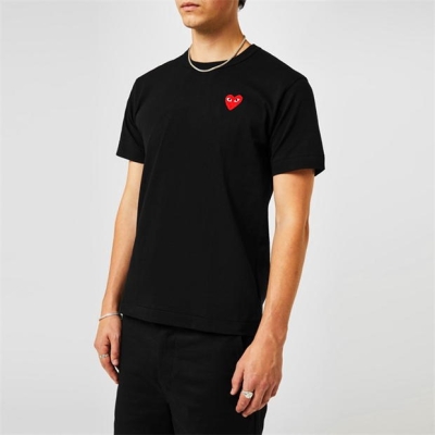 Camasa COMME DES GARCONS PLAY Invader Heart T-