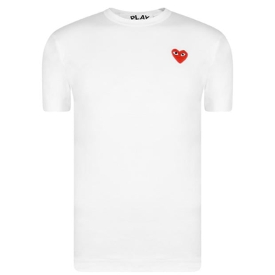 Camasa COMME DES GARCONS PLAY Small Peeping Heart Patch T-