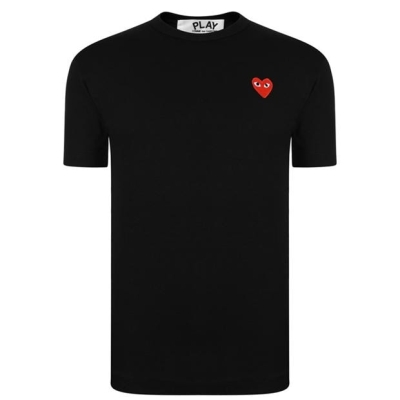 Camasa COMME DES GARCONS PLAY Small Peeping Heart Patch T-