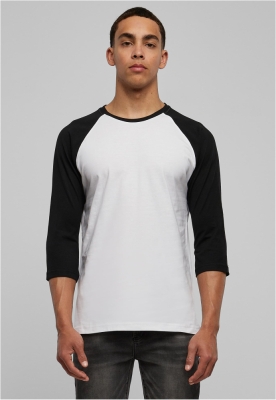 Tricou Contrast 3/4 Sleeve Raglan Urban Classics