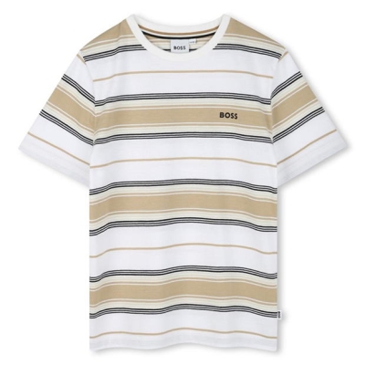 Tricou Boss Boss Stripe Logo Jn52