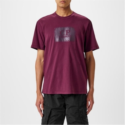 Camasa CP COMPANY Block Logo T-