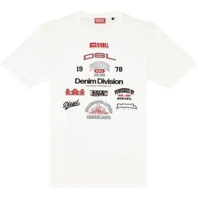 Diesel Diesel Multi Logo T Sn42