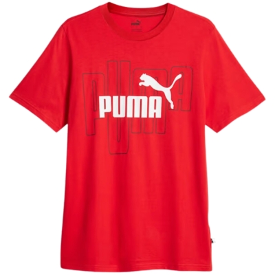 Tricou Camasa Men's T- Puma Graphics No. 1 Logo All Time red 677183 11