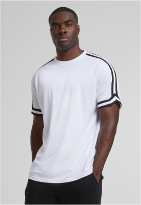 Tricou Oversized Stripes Mesh Urban Classics