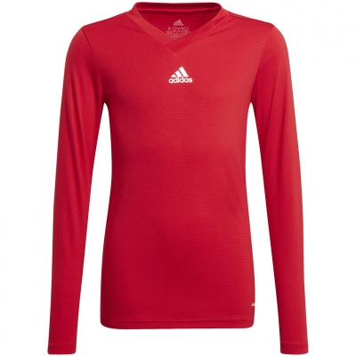 Tricou Koszulka dla dzieci adidas Team Base czerwona GN5711