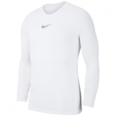 Koszulka dla dzieci Nike Dry Park First Layer JSY LS biala AV2611 100 copil