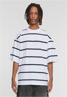 Tricou Oversized Sleeve Modern Stripe Urban Classics