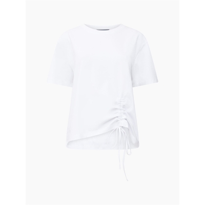 Camasa French Connection Rallie Cotton Ruched T-.