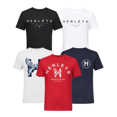 Camasa Henleys 5 Pack T-