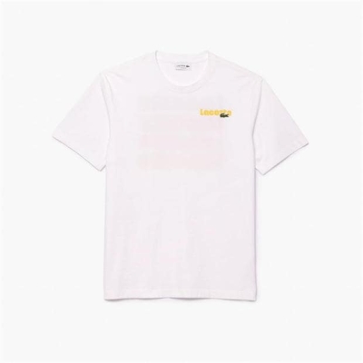 Camasa Lacoste Washed Effect Ombre Print T-