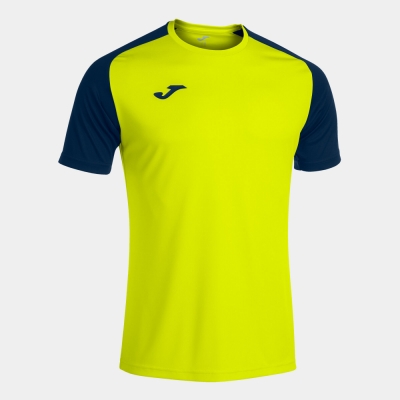 Camasa Academy Iv Maneca Scurta T- Fluor Yellow Navy Joma