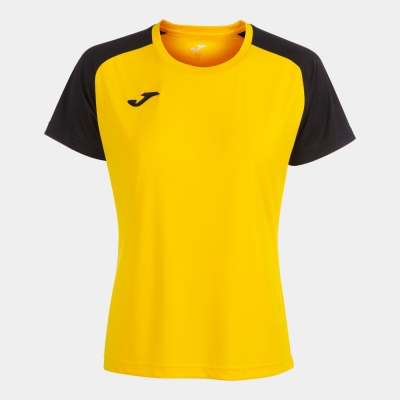 Camasa Academy Iv Maneca Scurta T- Yellow Black Joma