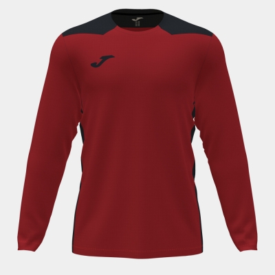 Camasa Championship Vi Maneca Lunga T- Red Black Joma