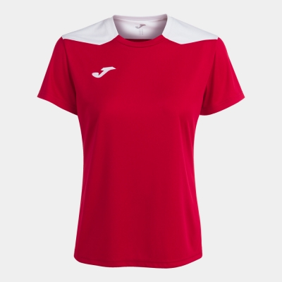 Camasa Championship Vi Maneca Scurta T- Red White Joma