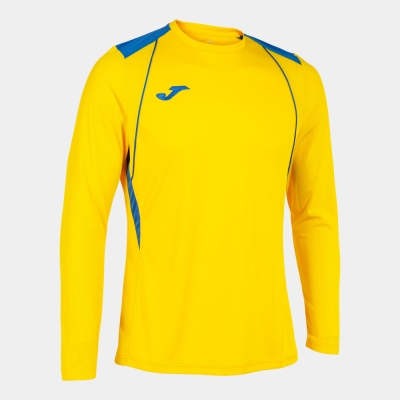 Camasa Championship Vii Maneca Lunga T- Yellow-royal Blue Joma