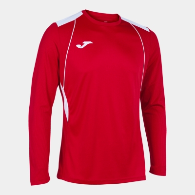 Camasa Championship Vii Maneca Lunga T- Red White Joma