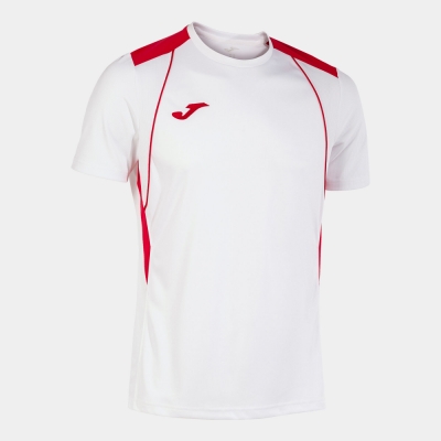 Camasa Championship Vii Maneca Scurta T- White Red Joma