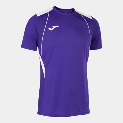 Camasa Championship Vii Maneca Scurta T- Purple White Joma