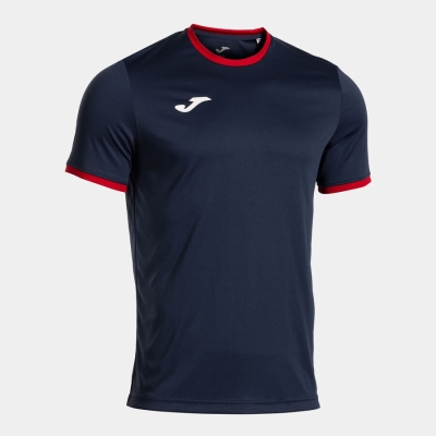 Camasa Combi Premium Maneca Scurta T- Dark Navy Red Joma